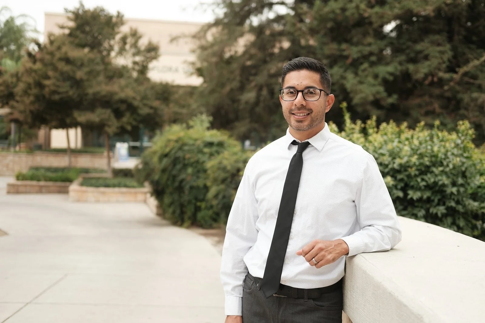 Outdoor professional portrait