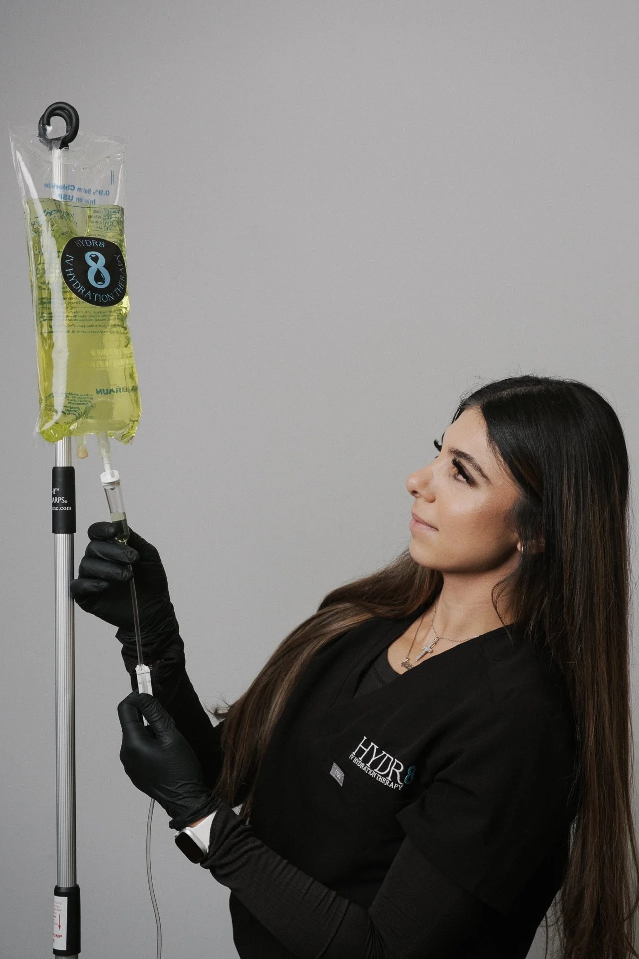 HYDR8 IV therapy brand photograph