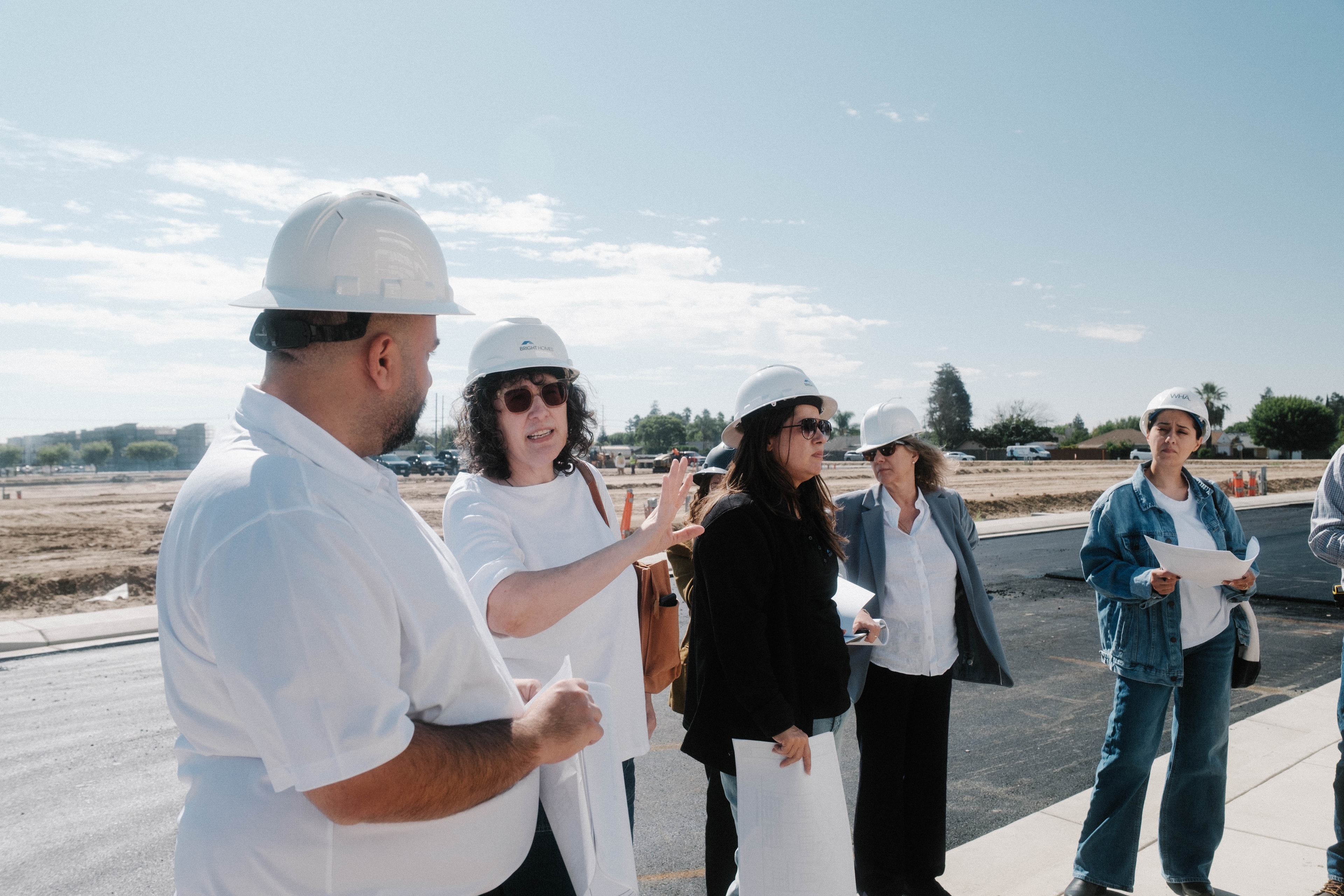 Bright Homes team on a job site — commercial photography by Steven Lelham in Turlock, CA